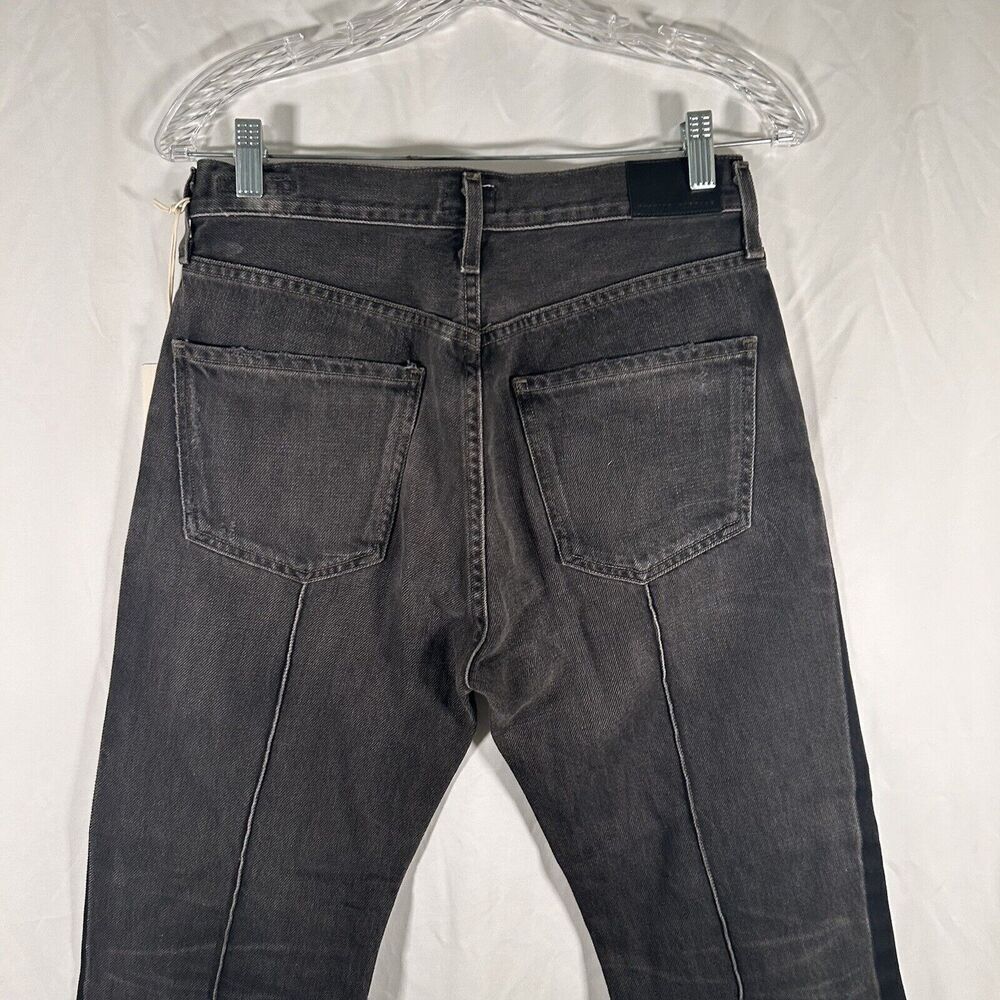 Citizens of Humanity Jeans Women's 27 Black Grey Button Fly High Rise Gia Ankle - Picture 10 of 13